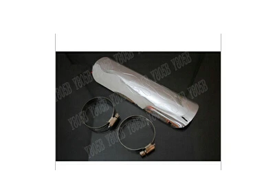 Огнеупорный хромированный выхлопной тепловой экран для Honda Shadow Spirit Saber Aero ACE Steed VLX