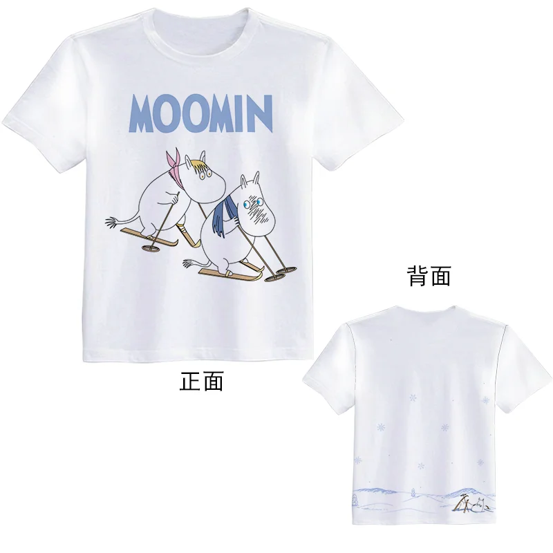 Moomin/Милая футболка Amy Slich Little My, футболка с короткими рукавами в стиле Харадзюку, уличная одежда в стиле аниме, Толстовка на заказ, футболка из модальной ткани - Цвет: 7
