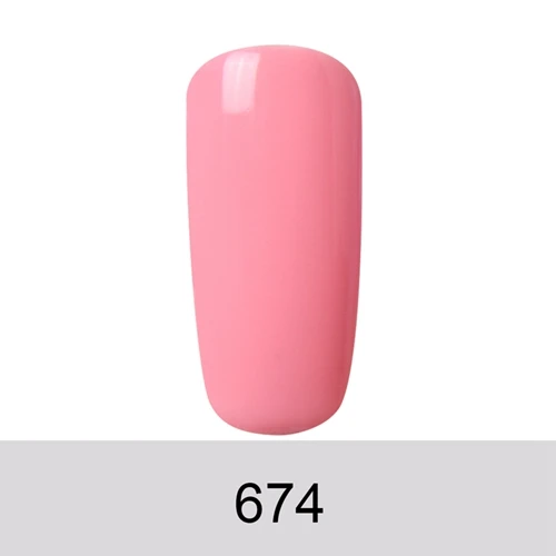 Elite99 15 мл замачиваемый гель-лаки для ногтей Быстросохнущий гель для дизайна ногтей долговечный Гель-лак для ногтей 298 великолепных цветов на выбор - Цвет: 674