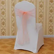 Вуаль стул стример украшения Свадьба макет сцены отель банкет лук украшения на вечеринку дня рождения поставки