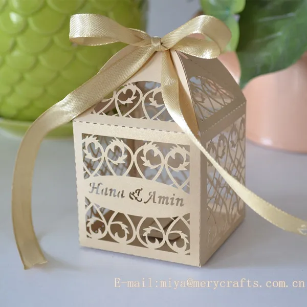 Accessories For Decoration Gift Wedding Box Paper Enjoy Your Diy