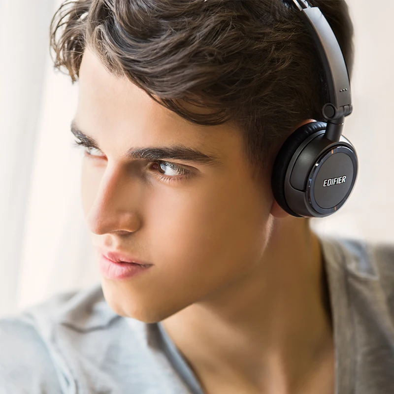 EDIFIER W675BT HIFI Bluetooth наушники на ухо Автоматическое шумоподавление 4 1 гарнитура с