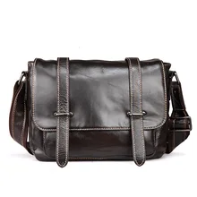 2016 New Women Fashion Design Original Messenger Bag Genuine Leather Handbag Female Retro Vintage Shoulder Travel Flap Portfolio