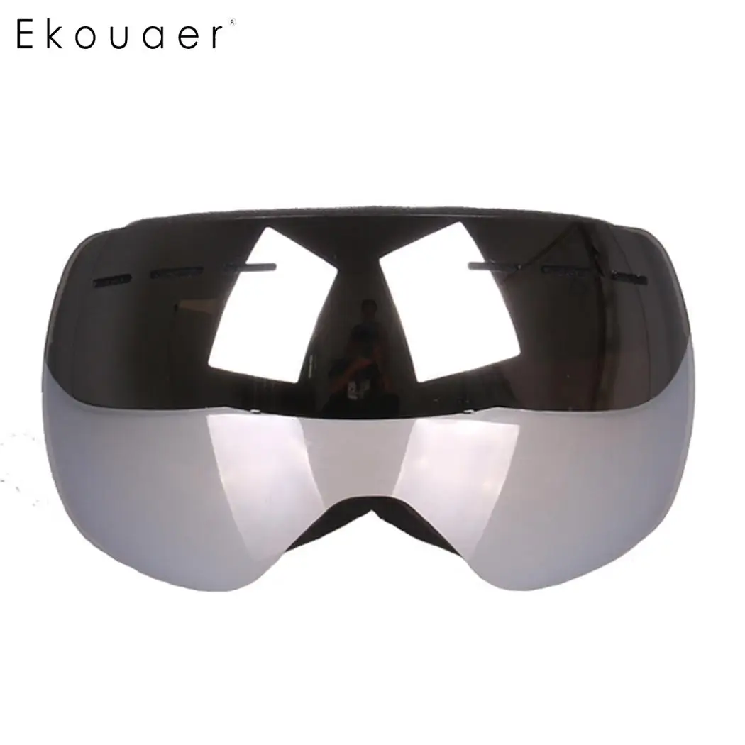 Лыжные очки двухслойные UV400 противотуманные лыжные для катания на лыжах