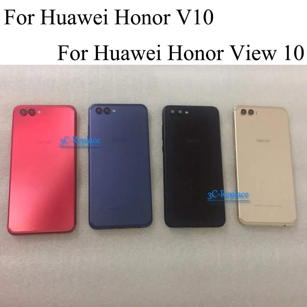 Новинка 5,99 дюйма для huawei Honor V10 BKL-L09 BKL-TL10/Honor View 10, задняя крышка для батареи, корпус, чехол, запчасти для заднего стекла