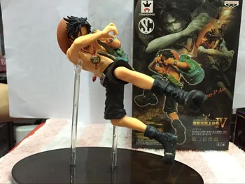 

Anime One Piece 14CM SCultures BIG One Piece Portgas D Ace PVC Figure Collectible Toy Brinquedos Model