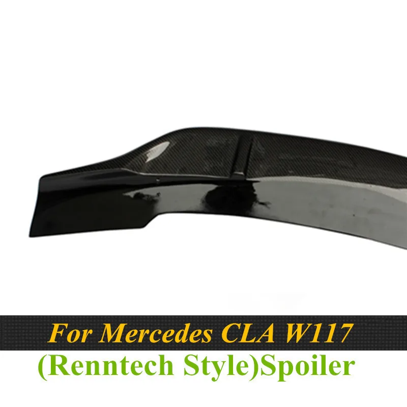 Mercedes W117 спойлер из углеродного волокна для Benz CLA Class 2013 + задний спойлер|Спойлеры и
