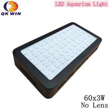 

Dimmable 180W LED aquarium light 60X3W Fish tank System for warehouse and quarim tank coral reef dropshipping