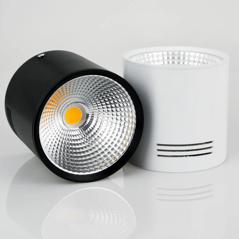 

Free Shipping Surface Mounted LED Downlight 7W 10W 12W COB Downlight AC110V/220V Aluminum Die-casting Downlight