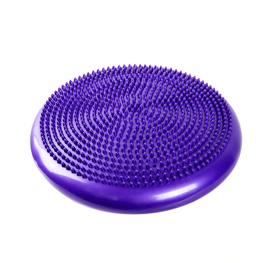 

Yoga Balance Mat Double Sided Massage Point Inflatable Foot Massage PVC Fitness Exercise Equipment Twister Gym Balance Board
