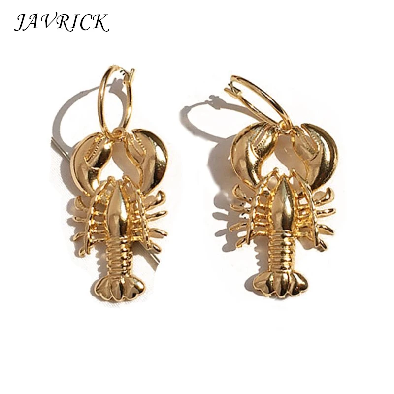 

Summer Metal Ladies Shell Earrings Conch Shell Starfish Drop Earrings Women Statement Jewelry