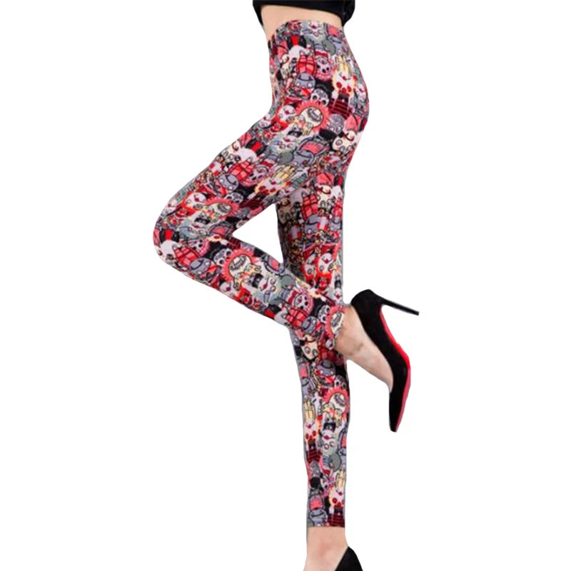 YSDNCHI جديد النساء طماق 3D طباعة الرجل Jeggings مثير Leggins اللياقة البدنية يغطي الرجل موهير Legins الفتيات عالية الخصر بنطال ملاصق للجسم تجار الجملة