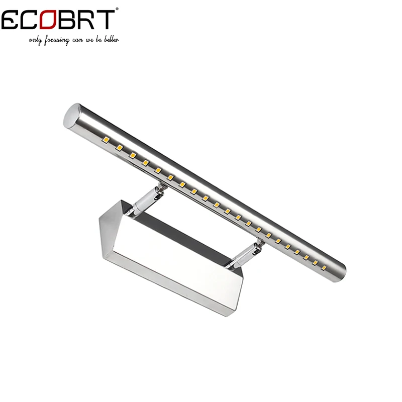 5W 40cm long LED Bathroom Mirror Light wall lamps Stainless Steel 220V Surface For Indoor Decoration Lighting 5w