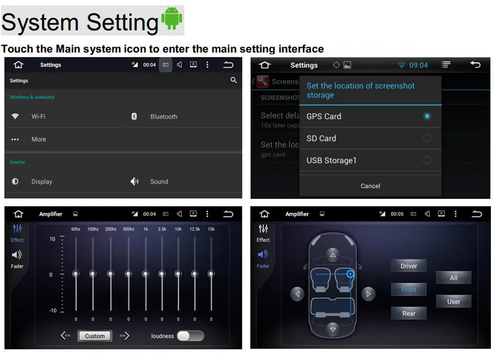 Sale 7" Android Car DVD Player,3G/wifi/BT GPS Canbus,Audio Radio Stereo,Car multimedia for Ford Fusion/Explorer 2006 2007 2008 2009 21