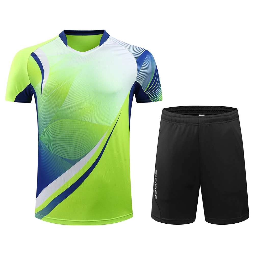 

New Sports Badminton clothes Women/Men , Quick dry Tennis sets , table tennis sets , badminton wear sets 225