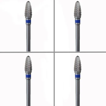

4pcs Carbide Nail Drill Bit -Mini Cone Bit - M