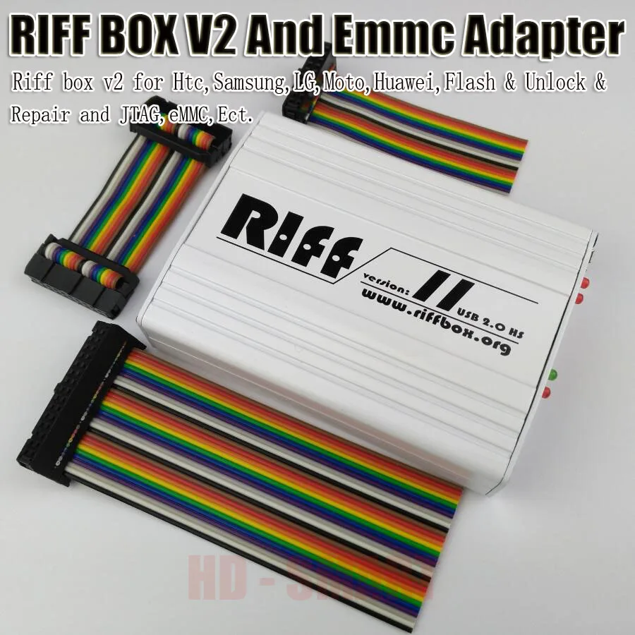 100% Оригинальный RIFF BOX JTAG для HTC SAMSUNG Huawei Riff Box разблокировка вспышка и ремонт с 3