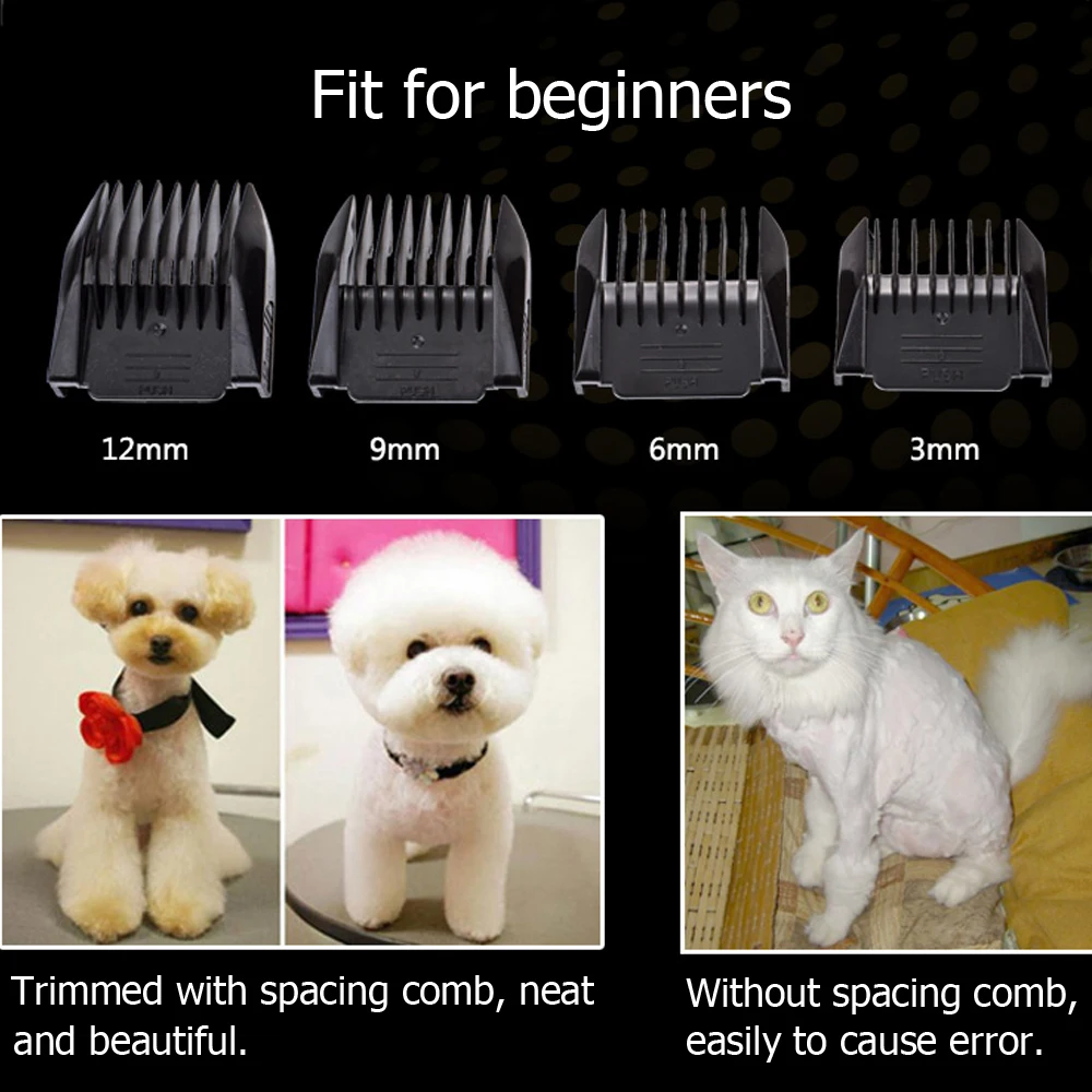 Профессиональный грумминг набор Электрический перезаряжаемый питомец собака кошка животное триммер для стрижки волос бритва набор режущий станок