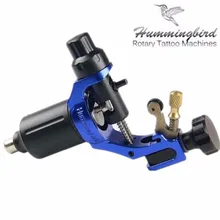 Колибри синий Gen 1 Ротари татуировки швейцарский двигатель RCA ШНУР