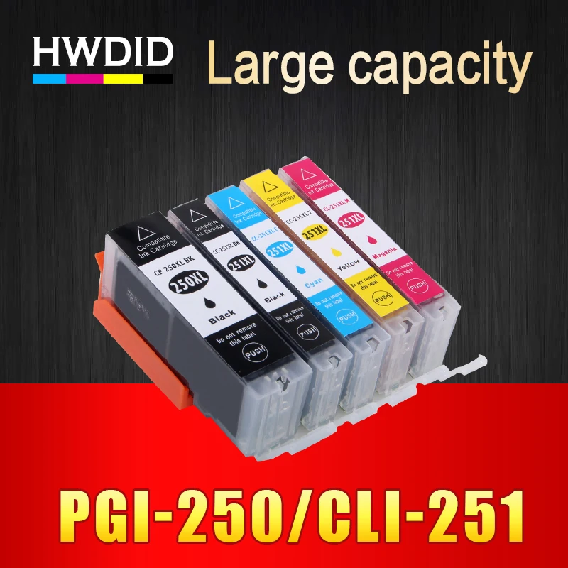 30 NON-OEM PGI250 CLI251 XL Ink Cartridge Canon Pixma MG-5420 6320 MX-922 IP7220