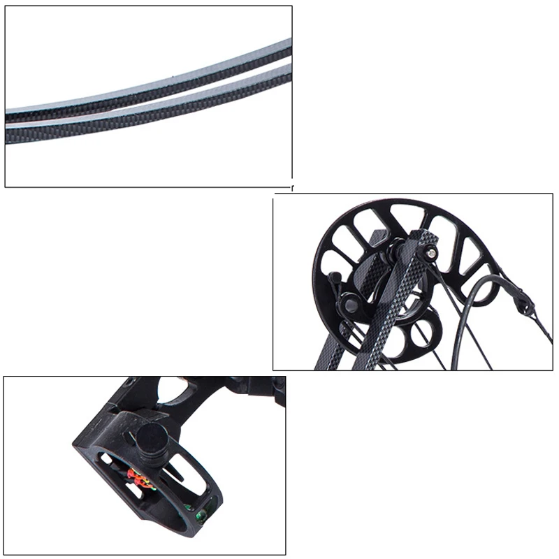 Arco para a Mão Esquerda e Direita Tiro com Arco de Caça Libras Arco Composto Ibo Velocidade Triângulo Usuário 45 270fps 7 triângulo arco para a mão esquerda e