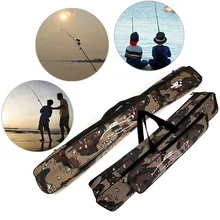 80-120 см многоцелевой Пустынный Камуфляж Водонепроницаемые рыболовные сумки большой емкости двухслойный Рождественский подарок, брелок сумка