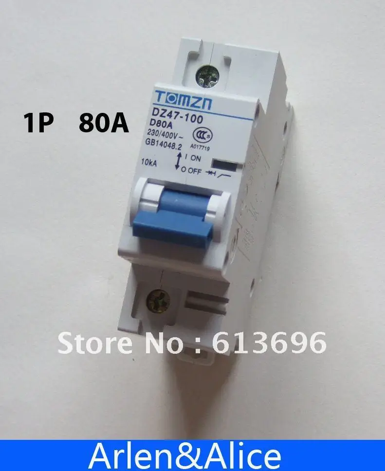 Автоматический выключатель MCB sp 1P 80A 240 V/415 V 50 HZ/60 HZ|breaker hotel|mcb mini circuit breakermcb breaker |