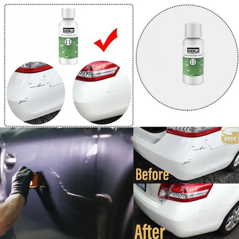 Free Shipping 20ML hydrophobic 9H Car Polish Glass Paint Care Coating Scratch Resistant Auto Plated Crystal Set Anti-corrosio