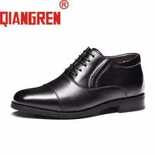 QIANGREN/мужские зимние ботинки в стиле милитари из натуральной кожи на резиновой подошве; черные зимние ботинки для мужчин на открытом воздухе; официальная модельная обувь из коровьей кожи