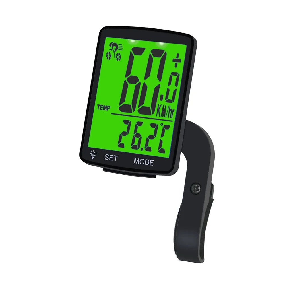 Digital Bicycle Bike LCD Cycling Computer Odometer Speedometer Stopwatch New Q1