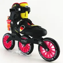 Professional Roller Skate Inline Speed Skating Shoes 120MM/125MM big wheels 3 wheels skating shoes MEN WOMEN CHILDREN ALL OK