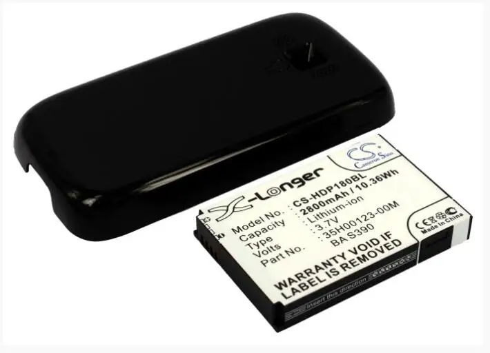 Аккумулятор Cameron Sino 2800 мАч для HTC RHOD100 T7373 Touch Pro 2 II 35H00123 00M BA S390 RHOD160 SPRINT