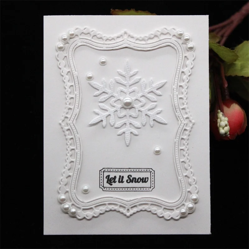 

VYUTXA Frame Metal Cutting Dies Stencils for DIY Scrapbooking/photo album Decorative Embossing DIY Paper Cards