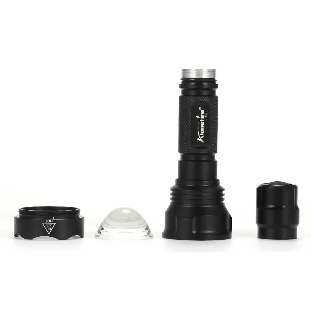 AloneFire X510 Инфракрасный фонарик IR 850NM охотничий фонарь flash light lanterna для охотничьего
