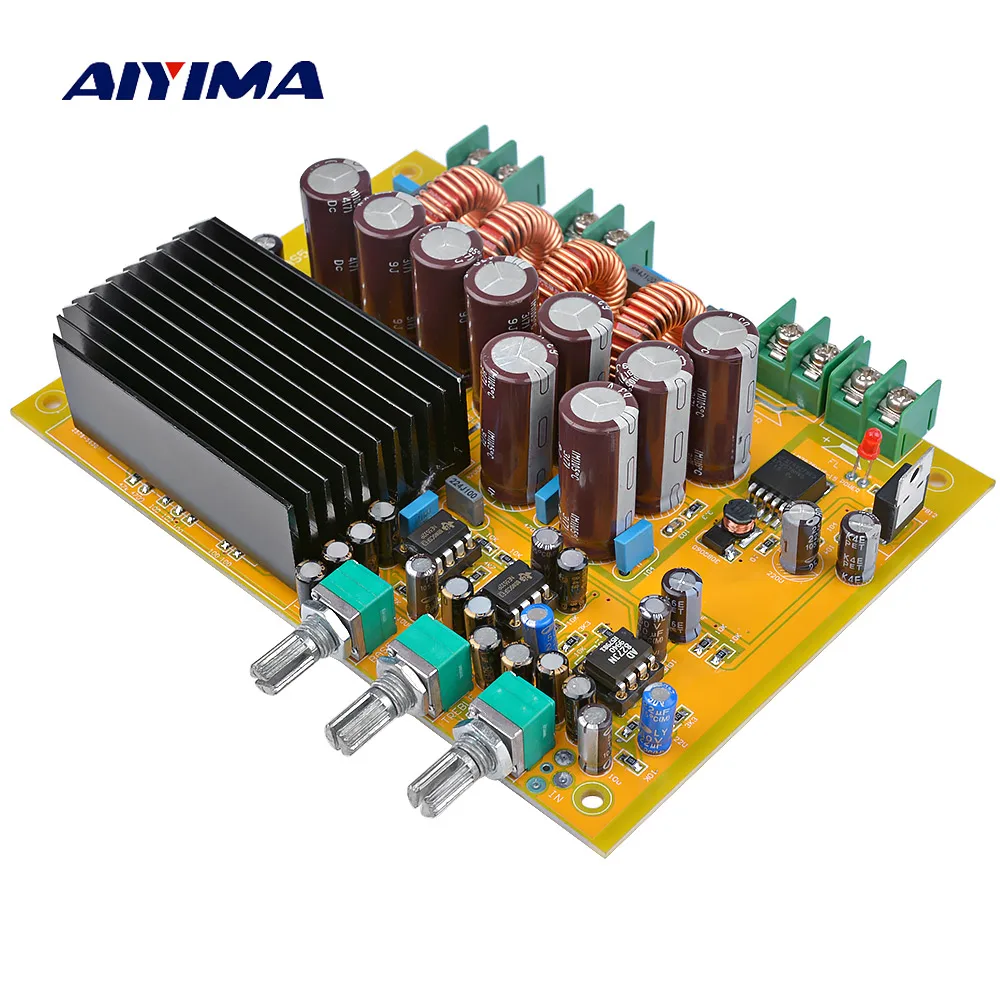 AIYIMA TAS5630 сабвуфер усилитель аудио доска класса D 2 1 канальный цифровой звуковые