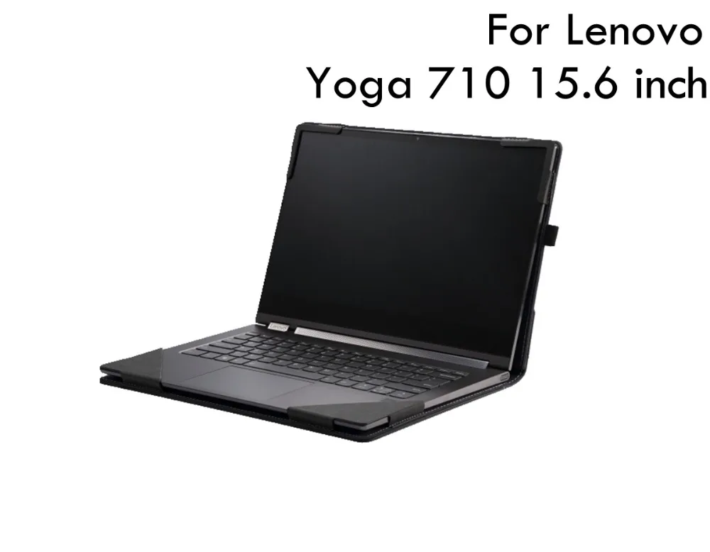 

Case Cover For Lenovo Yoga 710 15.6 inch PU Leather Folio Stand Protective Laptop For Yoga 710-15/HP x360 Envy 15" Tablet Cover