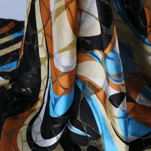 100*140 см Золотая блестящая шелковая ткань для платья 3d жаккардовая шелковая марля