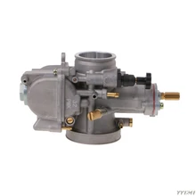PWK Chrome модель карбюратора Carb 32 мм для Keihin косо око Байк Мотоцикл Скутер ATV