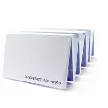 1500 шт./лот 125 кГц смарт-карты EM4100/4102 RFID 0.8 мм, DHL