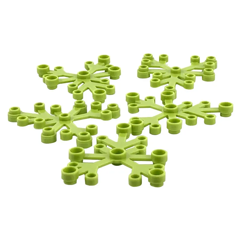 Locking Creator Blocks MOC Parts Plant Tree Leaf Flower DIY Building Blocks Bricks Toys for Children City Creator Locking Parts 21