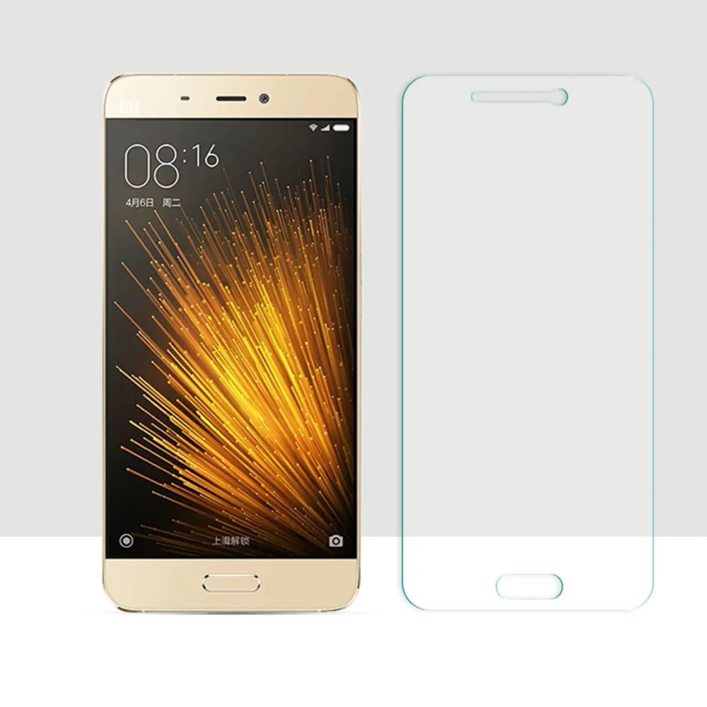 Tempered Glass For Xiaomi 5 Xiao Mi MI5 M5 Transparent Screen Protector 2.5D Curved Edge | Мобильные телефоны и