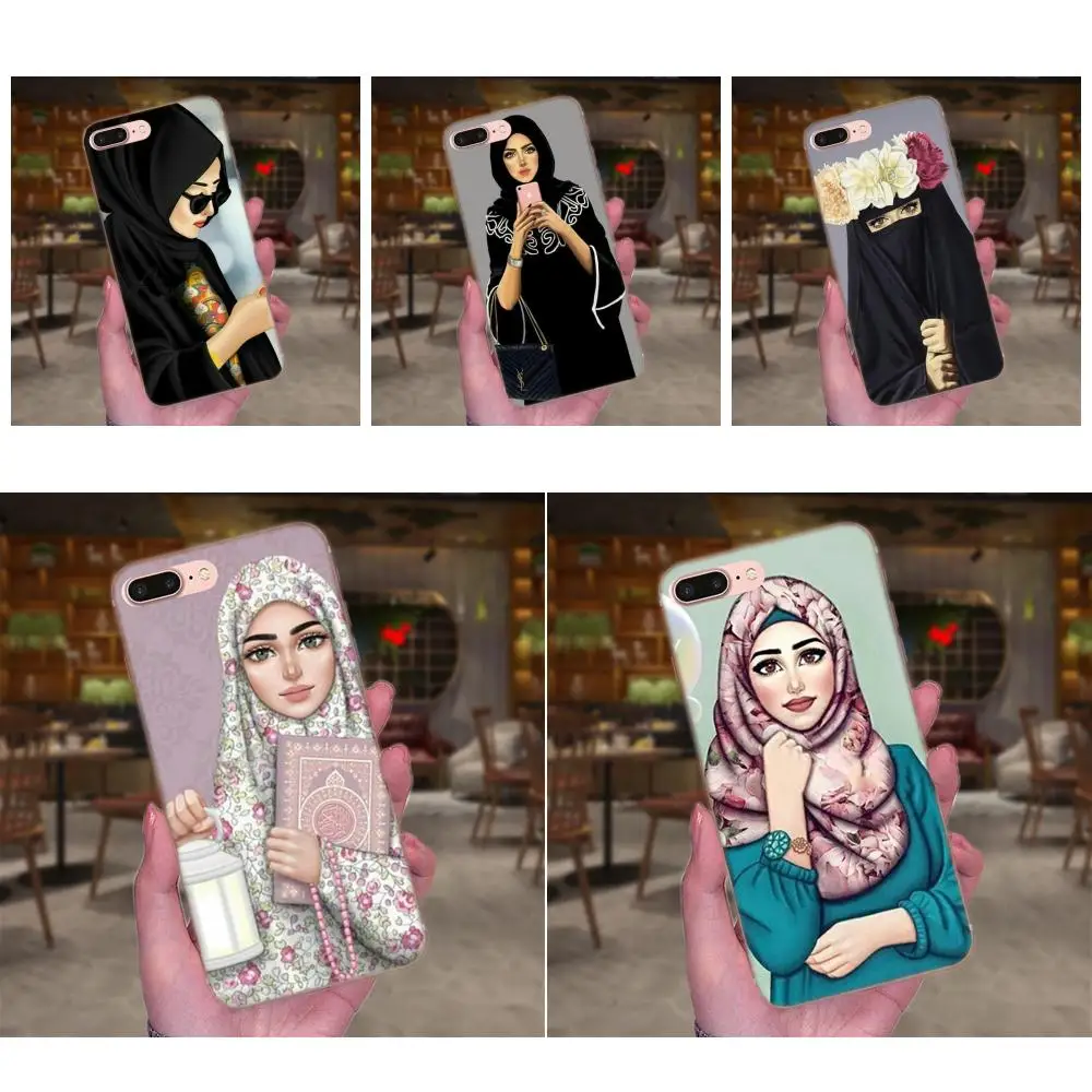 

Oriental Woman In Hijab Face Muslim Islamic For Xiaomi Note 3 4 Mi3 Mi4 Mi4C Mi4i Mi5 Mi 5S 5X 6 6X 8 SE A1 Max Mix 2