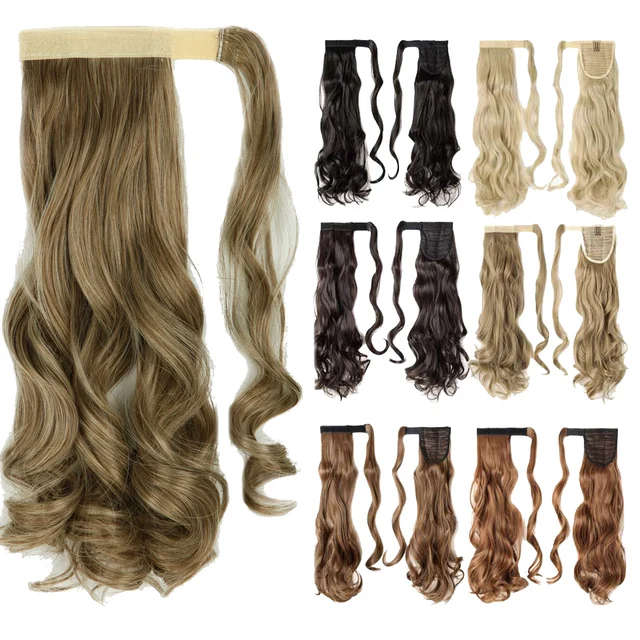 Special Price S-noilite 24" Long Curly Synthetic Drawstring Ponytail Clip In Hair Extensions Women Wavy Hair Tail Wrap Around Hairpieces White Special Price S-noilite 24" Long Curly Synthetic Drawstring Ponytail Clip In Hair Extensions Women Wavy Hair Tail Wrap Around Hairpieces White