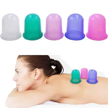 

Vacuum Silicone massagem Cups Family Body Massage Helper Anti Cellulite Health Care Massage Face Neck Medical Pump Dropshipping