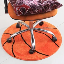 Лидер продаж Баскетбол круглый ковер Диаметр 80/90/110/140 см большой Гостиная ковер для мальчиков Спальня кресло Ванная комната коврики