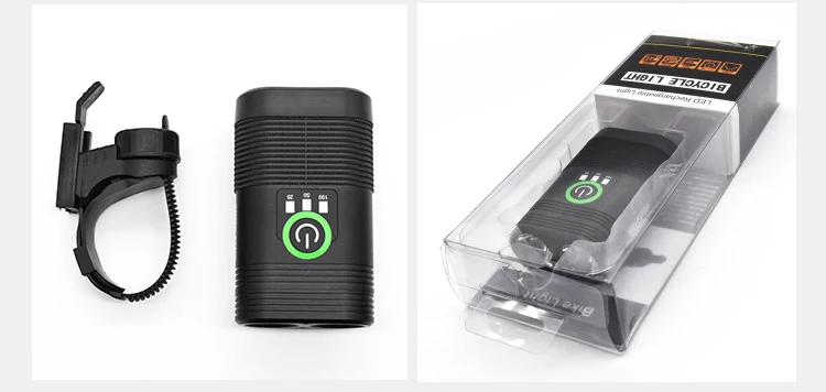 Best WOSAWE Bicycle Light USB Cycling Led Light Built-in Rechargeable Battery Flashlight Handlebar Mounting Lantern For A Bicycle 10