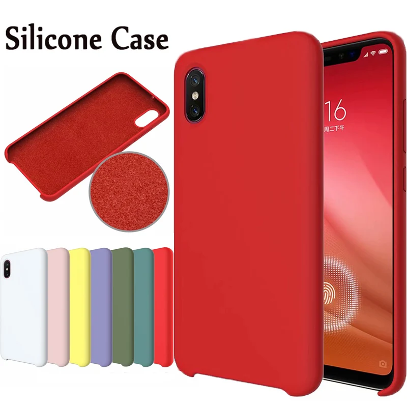 

HYSOWENDLY Macaron Phone Cases For Redmi 5Plus 6 6A 6Pro Note 5 6 7 Matte Silicone Covers For Xiaomi Mix 2 2s Max 3P 8 8SE Lite