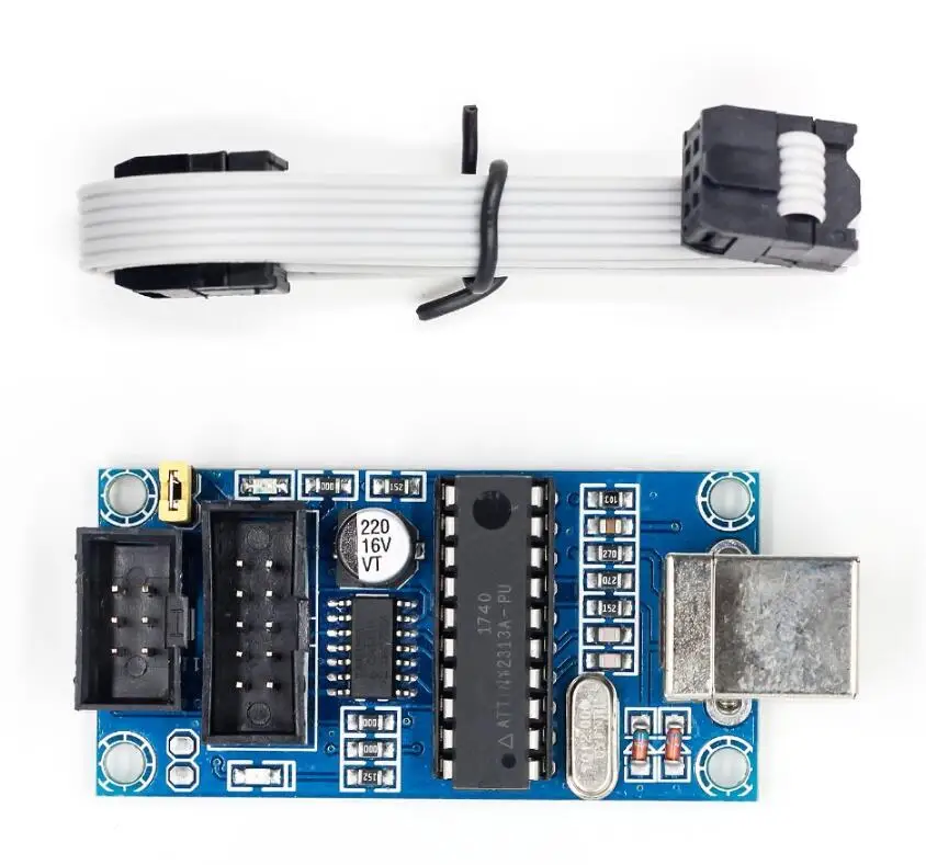 1 компл. USBTiny USBtinyISP фотозагрузчик Meag2560 UNO R3 с 10 контактным разъемом кабеля