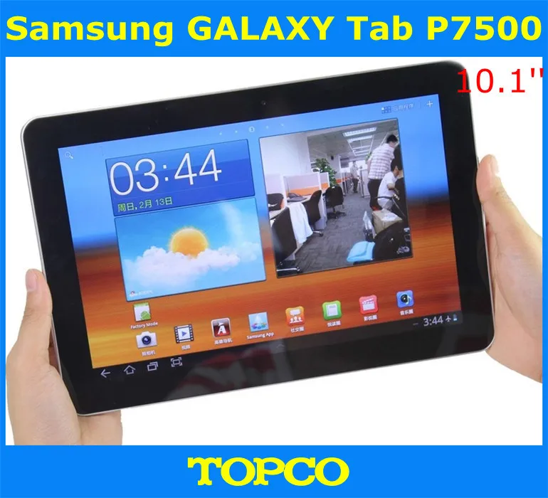 Samsung P7500 Galaxy Tab 10,1 3G разблокированный 3G двухъядерный Android планшет 10," 3.15MP wifi gps 16 Гб rom дропшиппинг