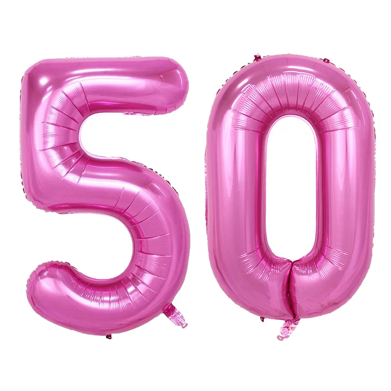 2 шт 32 или 40 дюймов с днем рождения 18 фольгированные шары розовые синие золотые цифры 18-летние вечерние украшения для мужчин и девочек - Цвет: Бургундия